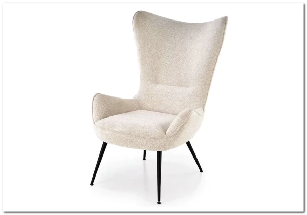 Кресло Halmar JUKON (кремовый/черный) Кресло Halmar JUKON (кремовый/черный)