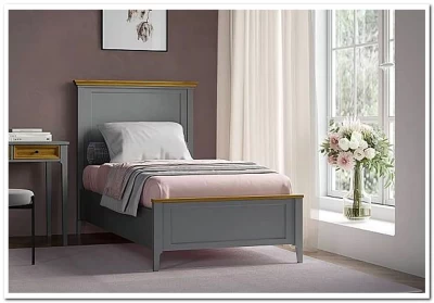 Кровать Квадро-С 90 из массива сосны