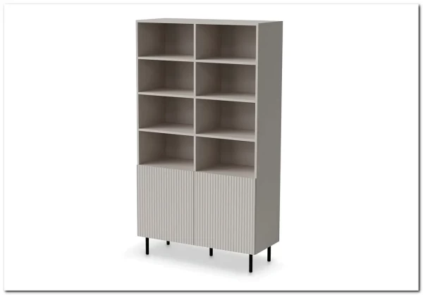 Стеллаж Halmar PAXOS REG-1 (кашемир/черный) Стеллаж Halmar PAXOS REG-1 (кашемир/черный)