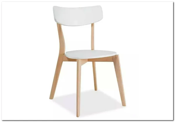 Стул кухонный Signal TIBI (белый/дуб беленый) Стул кухонный Signal TIBI (белый/дуб беленый)