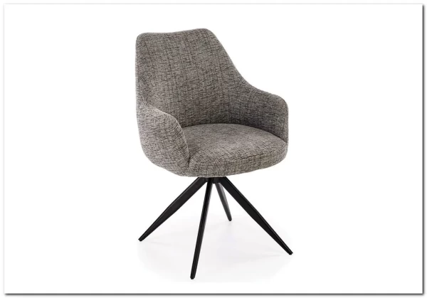 Стул кухонный Halmar K564 поворотный (серый/черный) Стул кухонный Halmar K564 поворотный (серый/черный)