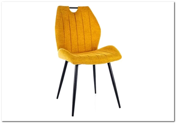 Стул кухонный Signal ARCO Brego 68 (карри/черный) Стул кухонный Signal ARCO Brego 68 (карри/черный)