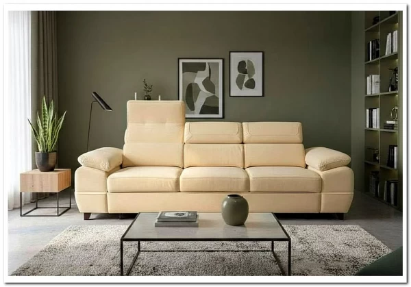 Диван трехместный Слим касатка Soft Time  Диван трехместный Слим касатка Soft Time