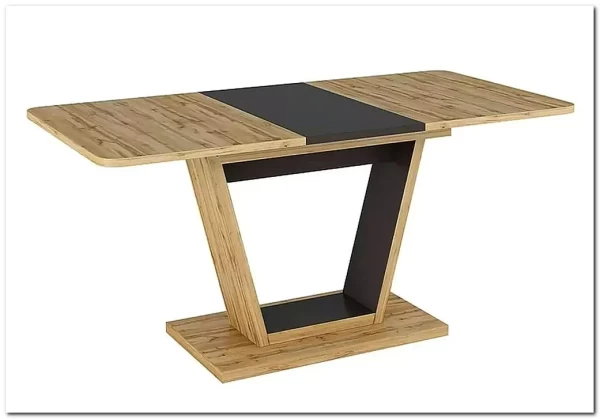 Стол обеденный Signal NIGEL раскладной (дуб вотан/коричневый) Стол обеденный Signal NIGEL раскладной (дуб вотан/коричневый)