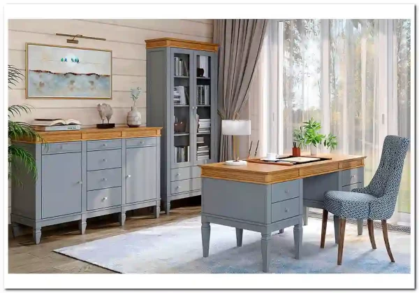 Кабинет и библиотека из сосны Ольса Кабинет и библиотека из сосны Ольса