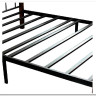 Купить Кровать AT-915 дерево гевея/металл 90*200 (Single bed), красный дуб/черный с доставкой по России по цене производителя можно в магазине Другая мебель в Барнауле