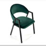 Стул кухонный Halmar K473 (темно-зеленый/черный)