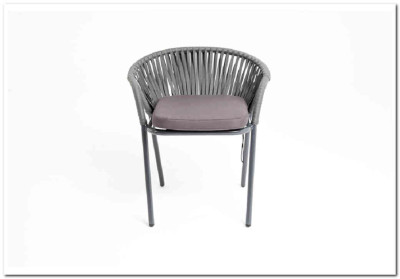 Женева плетеный стул из синтетических лент