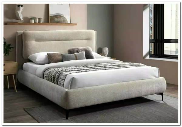 Кровать SIGNAL NIKOZJA Raven 28 бежевый, 160/200