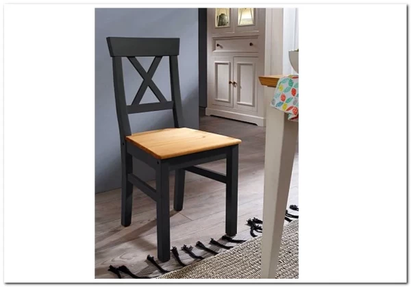 Стул Форест серый 7012/бейц-масло  по цене 6 791 руб. в Барнауле