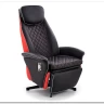 Кресло CAMARO  Halmar (черный/красный)