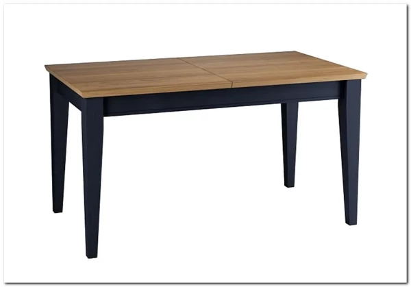 Стол обеденный Форест Графит 160 со вставкой (массив)