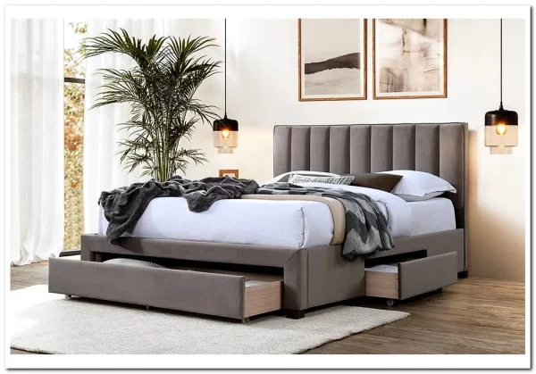 Кровать Halmar GRACE (бежевый) 160/200 Кровать Halmar GRACE (бежевый) 160/200