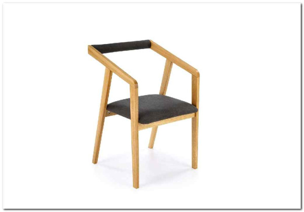 Стул кухонный Halmar AZUL 2 (серый/дуб) Стул кухонный Halmar AZUL 2 (серый/дуб)