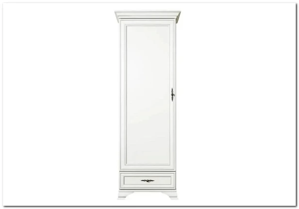 Шкаф Кентаки REG1D1S белый БРВ