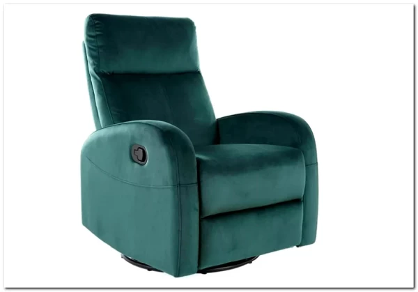 Кресло Signal OLIMP VELVET BLUVEL 78 раскладной (зеленый)