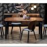 Стол обеденный Halmar PEDRO 160 (орех/черный)