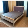 Кровать двуспальная Римини с мягким изголовьем
