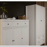 Шкаф Ева (Хельга) REG2D/125 белый BRW 