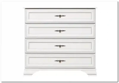 Комод Кентаки KOM4S белый BRW