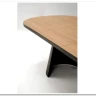 Стол обеденный Halmar GIACOMO 180 раскладной (натуральный/черный)