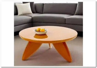 Стол журнальный Halmar SORAYA 2 (горчичный)