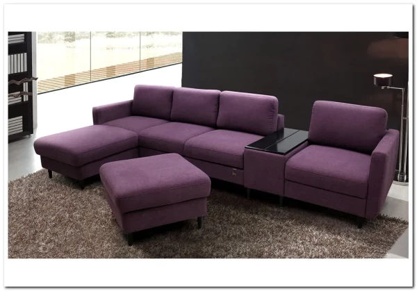 Модульный диван Томас Other Life с узкими локотниками и баром Модульный диван Томас Other Life с узкими локотниками и баром