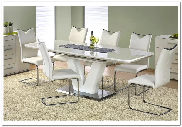 Стол MISTRAL HALMAR белый Стол MISTRAL HALMAR белый